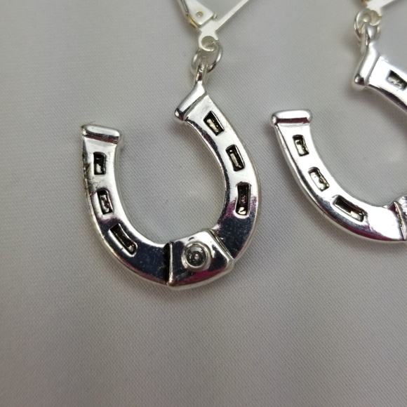 Horseshoe earrings - Picture 2 of 4